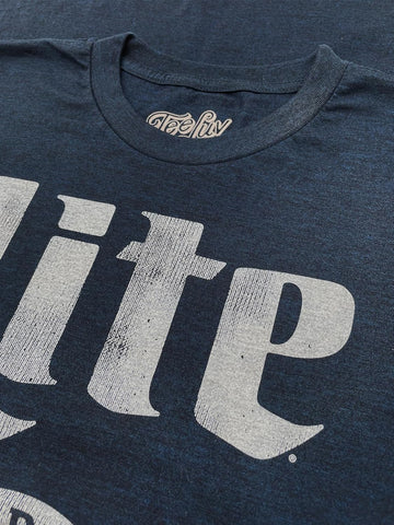 Men'S Faded Miller Lite Beer Logo Shirt