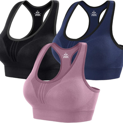 High Impact Sports Bras for Women High Support Padded Sports Bra Workout Bras for Women Racerback Bra for Yoga