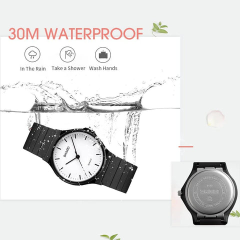 Women'S Watches Ladies Quartz Watch Waterproof Wrist Watch Resin Fashion Casual Wristwatch for Girls