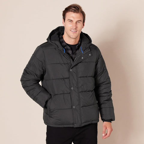Men'S Heavyweight Hooded Puffer Coat