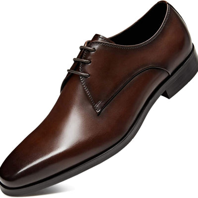 Mens Oxford Shoes Genuine Leather Dress Shoes