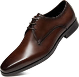 Mens Oxford Shoes Genuine Leather Dress Shoes