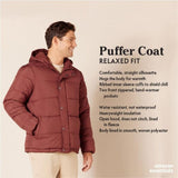 Men'S Heavyweight Hooded Puffer Coat