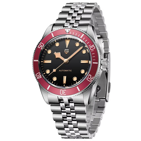 2025 New Fashion Luxury Automatic Watch Men Five-Row Chain Stainless Steel Mechancial Wrist Watch Men NH35A Movt