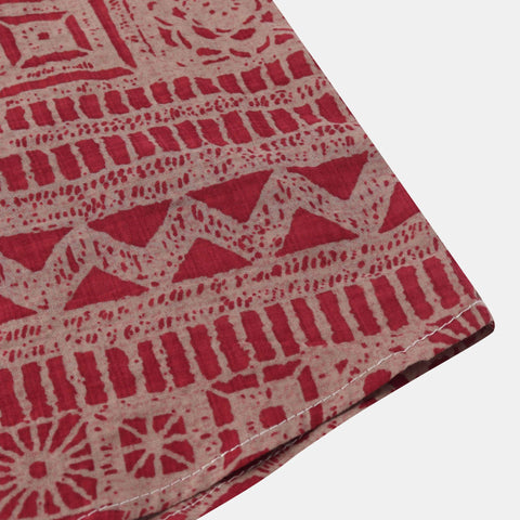 Men'S plus Size Short Sleeve Floral Shirt