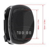 Bluetooth-Compatible Sports Music FM Radio Watch B90 Running Wrist Watch Alarm Watch Audio for Running/Hiking