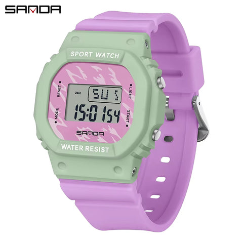Boys Girls Digital Watch Women LED Sports Watch for Women Wrist Watch Ladies Waterproof Electronic Watch Children Gift