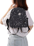Mini Backpack for Girls, Printing Shool Bag Waterproof Fashion Purse (32)