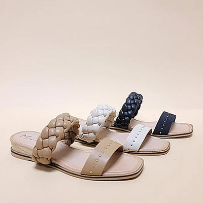 SILAS-SLIDE SANDALS