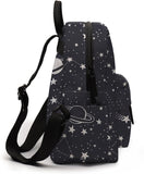 Mini Backpack for Girls, Printing Shool Bag Waterproof Fashion Purse (32)