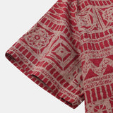 Men'S plus Size Short Sleeve Floral Shirt