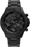 Bannon Multifunction Black Stainless Steel Watch