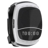 Bluetooth-Compatible Sports Music FM Radio Watch B90 Running Wrist Watch Alarm Watch Audio for Running/Hiking