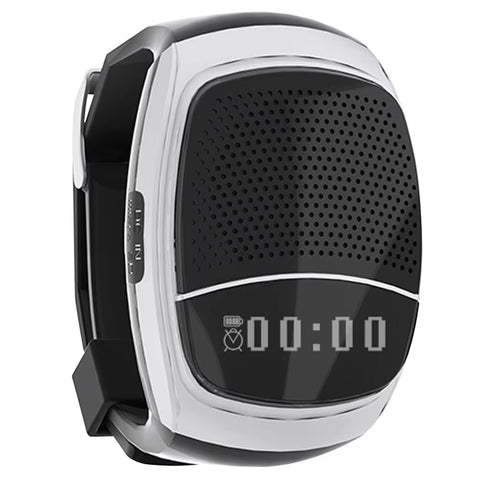 Bluetooth-Compatible Sports Music FM Radio Watch B90 Running Wrist Watch Alarm Watch Audio for Running/Hiking