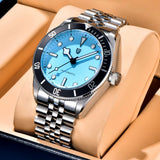 2025 New Fashion Luxury Automatic Watch Men Five-Row Chain Stainless Steel Mechancial Wrist Watch Men NH35A Movt