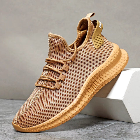 Men Shoes Breathable Mesh Running Shoes Slip on Walking Sneakers for Men Tennis Sports Shoes