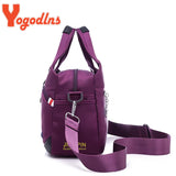 Nylon Shoulder Women'S Bag Waterproof Handbag Large Capacity Crossbody Bag Fashion Lady Handle Bag Multifunction Purse
