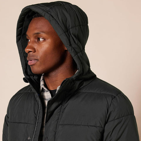Men'S Heavyweight Hooded Puffer Coat