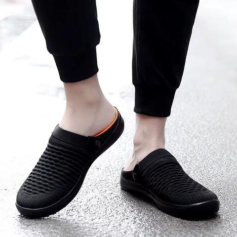 Men Shoes Summer Men Sandals Breathable Mesh Male Sandal Outdoor Beach Men Shoes Water Male Slippers Fashion Slides Casual Shoes