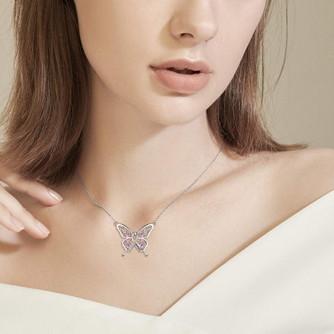 Sterling Silver Cancer Survivor Necklace Breast Ovarian Cancer Patient Gifts