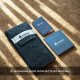 Wooden Watches for Men, Japanese Quartz Movement, Stylish Exotic Wrist Watch with Adjustable Stainless Steel Buckle, Wooden Straps, Watch Made from Ebony and Zebrawood, Relojes Para Hombre (Black Zebrawood 4)