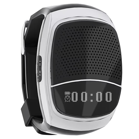 Bluetooth-Compatible Sports Music FM Radio Watch B90 Running Wrist Watch Alarm Watch Audio for Running/Hiking