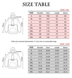 Denim Plaid Printed Mens Women Universal Hoodies Autumn Fashion Street Men Sweatshirts Casual Loose Men Clothing Tops Hoodies