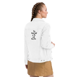 Unisex denim jacket The Rebel Girl in Me will never die