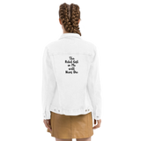 Unisex denim jacket The Rebel Girl in Me will never die