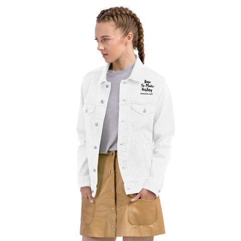 Unisex denim jacket The Rebel Girl in Me will never die